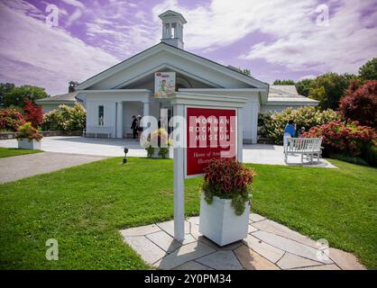 Norman Rockwell Museum in Stockbridge, Massachusetts Stockfoto