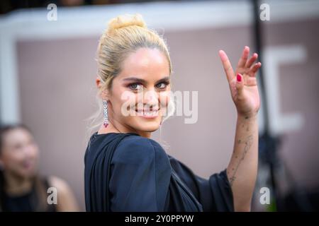 London, Großbritannien. 3. September 2024. Noemie Merlantbesuchte die britische Premiere von Lee im Odeon Luxe, Leicester Square, London. . Das Foto sollte lauten: Matt Crossick/Alamy Live News Stockfoto