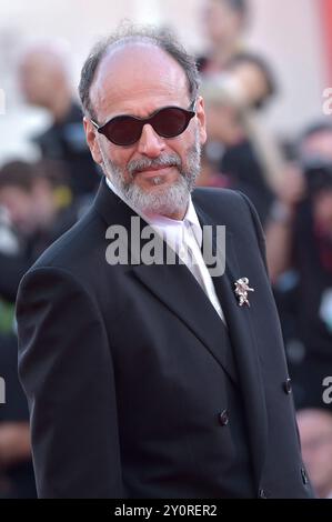 Venedig, Italien. September 2024. Luca Guadagnino besucht den „Queer“-roten Teppich während des 81. Internationalen Filmfestivals von Venedig am Dienstag, den 3. September 2024 in Venedig. Foto: Rocco Spaziani/UPI Credit: UPI/Alamy Live News Stockfoto