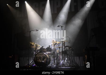 London, Großbritannien. Dienstag, 3. September 2024. Der australische Musiker G Flip tritt im O2 Shepherd’s Bush Empire als Teil ihrer „Drummer Tour Continued“ auf, die ihr Album Drummer 2023 feiert. Quelle: Katie Collins/EMPICS/Alamy Live News Stockfoto