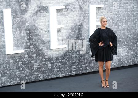 London, Großbritannien. September 2024. Im Bild: Noemie Merlant (Noémie Merlant) nimmt an der britischen Premiere von Lee am Odeon Luxe Leicester Square Teil. Quelle: Justin Ng/Alamy Live News Stockfoto