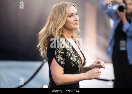 London, Großbritannien. September 2024. Im Bild: Kate Winslet nimmt an der britischen Premiere von Lee am Odeon Luxe Leicester Square Teil. Quelle: Justin Ng/Alamy Live News Stockfoto