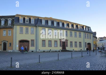 Goethe-Haus, Goethe-Nationalmuseum, Frauenplan, Weimar, Thüringen, Deutschland, Europa Stockfoto