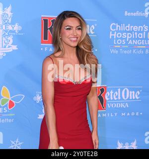 West Hollywood, USA – 19. September 2023: Chrishell Stause besucht die Weihnachtsfeier der Abtei im September Stockfoto