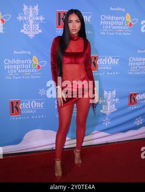 West Hollywood, USA – 19. September 2023: Breana Ties besucht die Weihnachtsfeier der Abtei im September Stockfoto