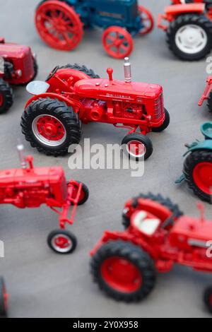 Spielzeug-Traktor Stockfoto