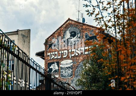 Krakau, Polen, 6. September 2018: Jüdisches Viertel Kazimierz Stockfoto