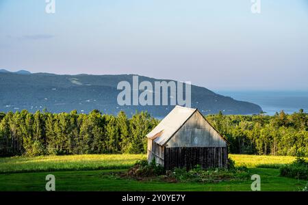 Charlevoix Landscape, Quebec, Kanada Stockfoto