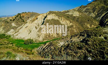 Calanchi Lucani Park, Provinz Matera, Basilicata, Italien Stockfoto