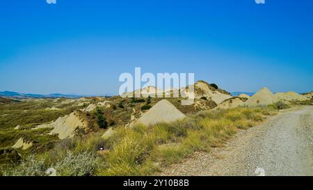 Calanchi Lucani Park, Provinz Matera, Basilicata, Italien Stockfoto