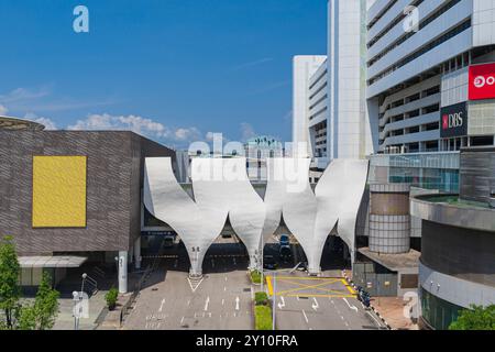 Singapur - 13. Juni 2024: Blick auf vivo City, das größte Einkaufszentrum in Singapur. Reisekonzept Stockfoto