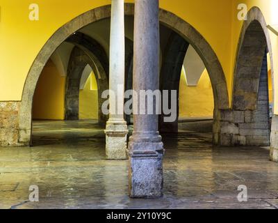 Abend in Riva del Garda Stockfoto