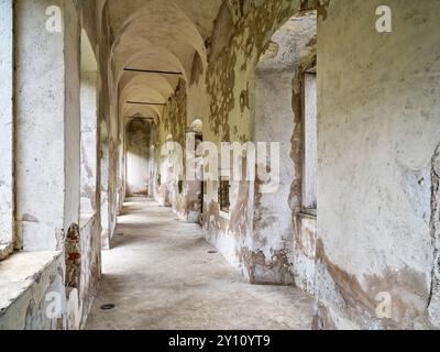 Castel Beseno nahe Rovereto Stockfoto