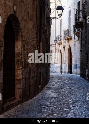 In den Straßen von Palma de Mallorca Stockfoto