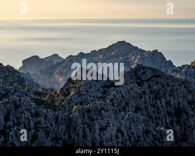 In der Serra de Tramuntana bei Escorca Stockfoto