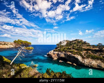 Karibisches Flair im Calo des Moro Stockfoto