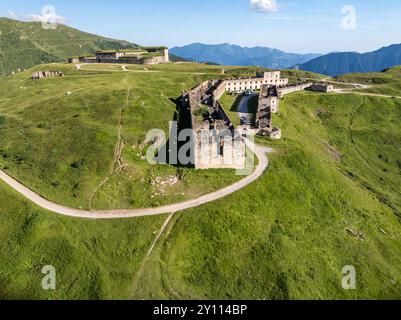 Fort Central du Col de Tende Stockfoto