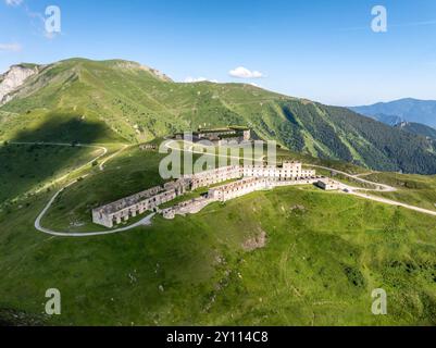 Fort Central du Col de Tende Stockfoto