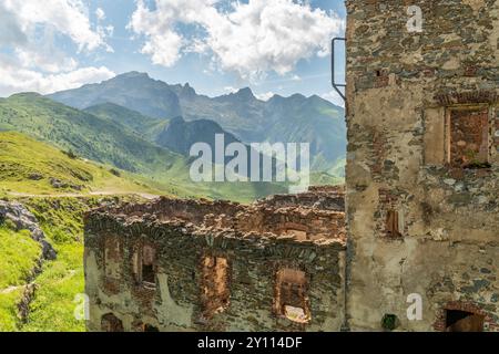 Fort Central du Col de Tende Stockfoto