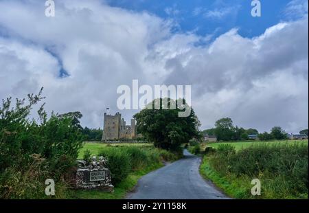 Bolton Castle in Castle Bolton, nahe Aysgarth, Wensleydale, North Yorkshire Stockfoto