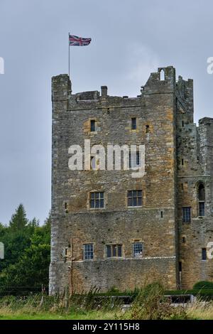 Bolton Castle in Castle Bolton, nahe Aysgarth, Wensleydale, North Yorkshire Stockfoto