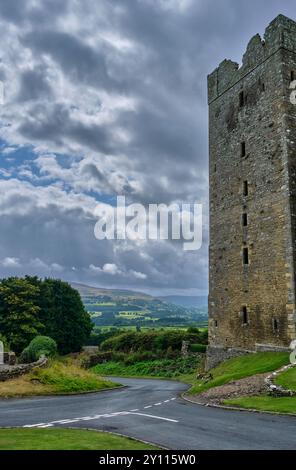 Bolton Castle in Castle Bolton, nahe Aysgarth, Wensleydale, North Yorkshire Stockfoto