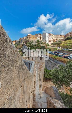 Bonifacio, Corse-du-Sud, Korsika, Frankreich Stockfoto