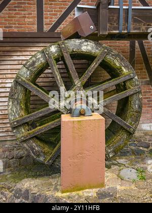 Historisches Kupferbergwerk in Düppenweiler, Gemeinde Beckingen, Landkreis Merzig-Wadern, Saarland Stockfoto