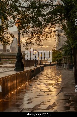 Hanseatic Walk Thames Path London Stockfoto