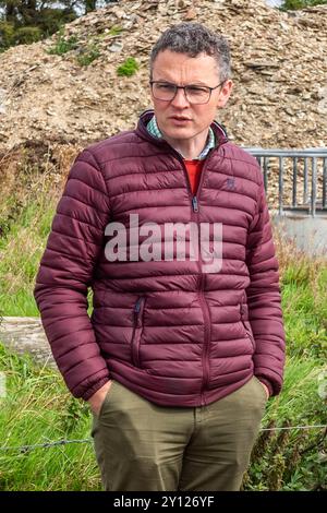 Patrick O'Donovan TD, Fine Gael Minister für Fort- und Hochschulbildung, Forschung, Innovation und Wissenschaft Irlands. Stockfoto