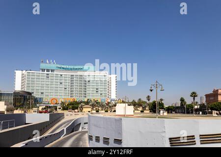 Das Nile Ritz-Carlton Hotel, Nilufer, Tahrir Platz, Kairo, Ägypten, Nordafrika, Afrika Stockfoto