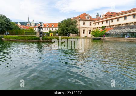 Wallenstein-Schlosspark in Prag, Tschechische Republik. Stockfoto