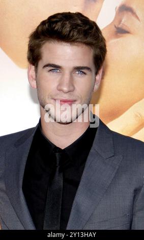 Liam Hemsworth an der Los-Angeles-premiere von "The Last Song" im ArcLight Kinos in Hollywood, USA am 25. März 2010 statt. Stockfoto