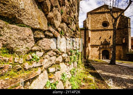 Kloster San Jerónimo de Yuste, 15. Jahrhundert, Region La Vera, Cáceres, Extremadura, Spanien, Europa. Stockfoto