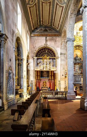 Die Igreja de Sao Juliao ist eine Kirche aus dem 18. Jahrhundert in Setubal in Portugal Stockfoto