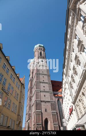 Kathedrale unserer Seligen Lieben Frau, Kirche unserer Seligen Lieben Frau, Liebfrauendom, München, Bayern, Deutschland. Stockfoto