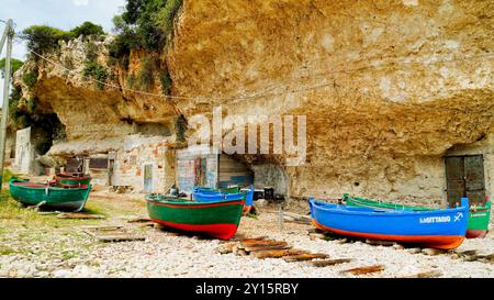 Bucht von Torre Incina, Bari, Apulien, Italien Stockfoto