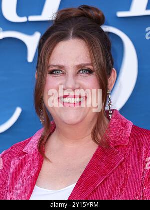 Hollywood, Usa. September 2024. HOLLYWOOD, LOS ANGELES, KALIFORNIEN, USA - 4. SEPTEMBER: Donna Lynne Champlin kommt zur Los Angeles Premiere von Netflix's „The Perfect Couple“ Staffel 1, die am 4. September 2024 im Egyptian Theatre Hollywood in Hollywood, Los Angeles, Kalifornien, USA stattfindet. (Foto: Xavier Collin/Image Press Agency) Credit: Image Press Agency/Alamy Live News Stockfoto