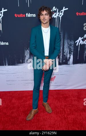 Adam Collins bei der Weltpremiere des Kinofims „The Thicket“ im AMC The Grove. Los Angeles, 04.09.2024 Stockfoto