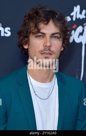 Adam Collins bei der Weltpremiere des Kinofims „The Thicket“ im AMC The Grove. Los Angeles, 04.09.2024 Stockfoto