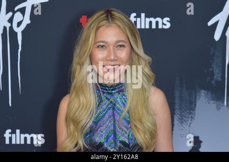 Caddy Vanasirikul bei der Weltpremiere des Kinofims 'The Thicket' im AMC The Grove. Los Angeles, 04.09.2024 Stockfoto