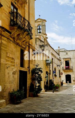 Barocke Denkmäler von Galatina, Lecce, Apulien, Italien Stockfoto