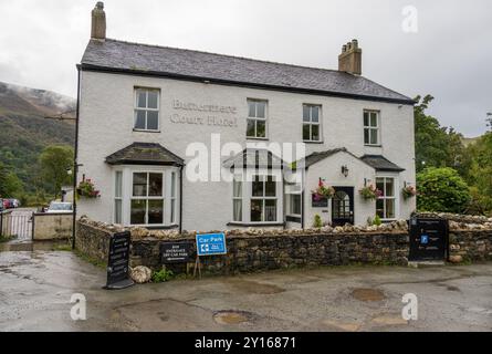 Das Buttermere Court Hotel, früher das Fish Hotel. Stockfoto