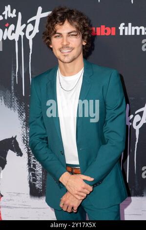 Adam Collins bei der Weltpremiere des Kinofims „The Thicket“ im AMC The Grove. Los Angeles, 04.09.2024 Stockfoto