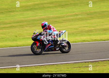 BSB Cadwell Park Supersport Stockfoto