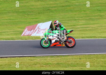 BSB Cadwell Park Supersport Stockfoto
