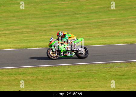BSB Cadwell Park Supersport Stockfoto