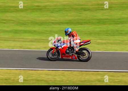 BSB Cadwell Park Supersport Stockfoto