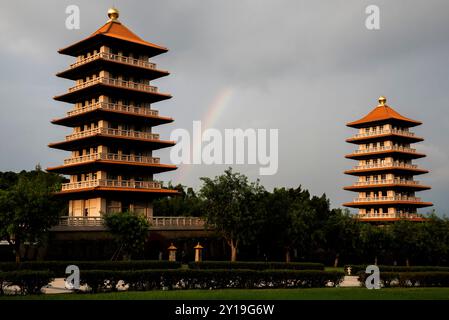 Taiwan, Kaohsiung. Im Photo Fo Guang Shan Buddha Museum. NUR REDAKTIONELLE VERWENDUNG! NICHT FÜR KOMMERZIELLE ZWECKE! Stockfoto