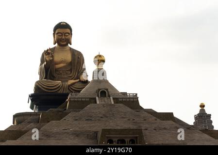 Taiwan, Kaohsiung. Im Photo Fo Guang Shan Buddha Museum. NUR REDAKTIONELLE VERWENDUNG! NICHT FÜR KOMMERZIELLE ZWECKE! Stockfoto